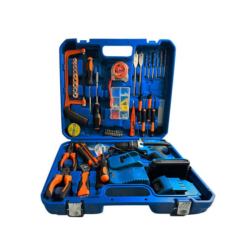 KPQ-CID21-128 Cordless Impact Drill Tools Sets